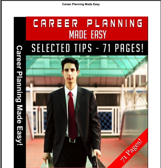 Career Planning Starting a Career in Management
