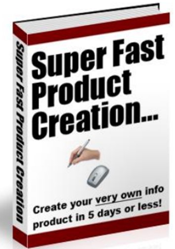 “Super-Fast Product Creation”